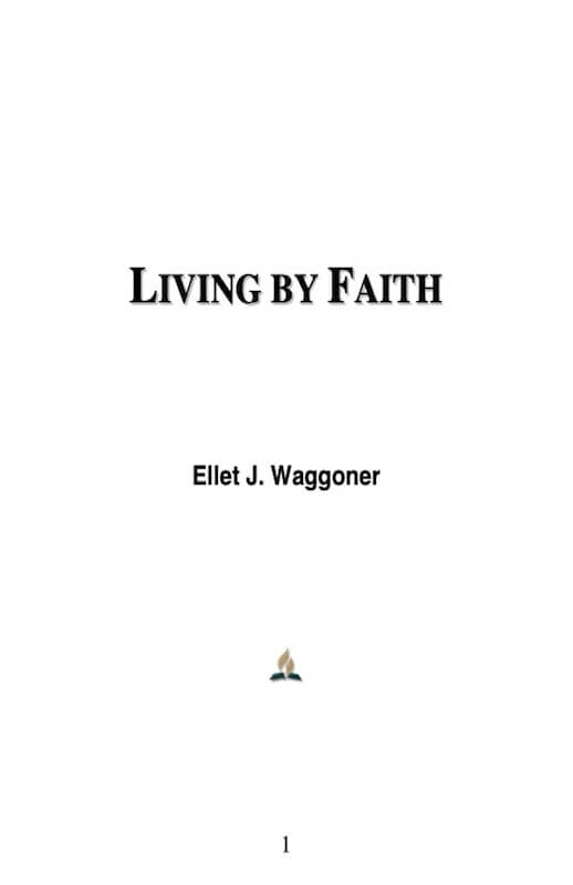 Living By Faith