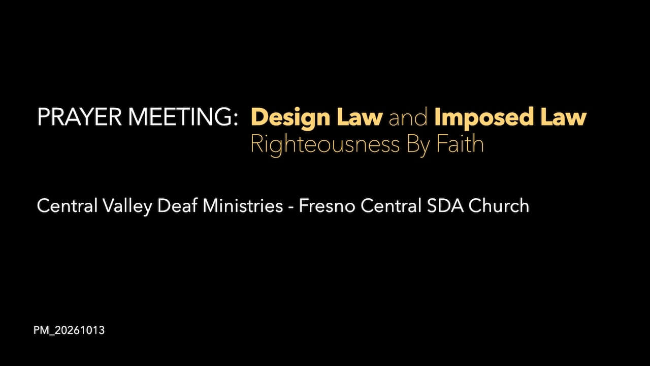 Design Law and Imposed Law | Righteousness by Faith