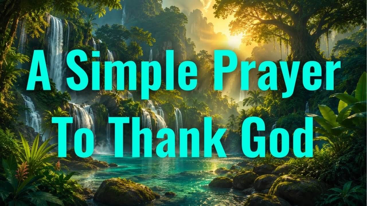 Lord God, Thank You that I never have to fear the future when I follow Your way&hellip;