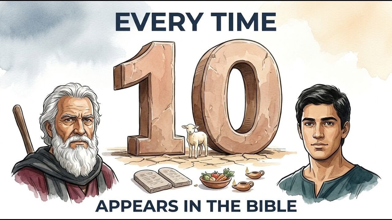 Every Time 10 Appears in the Bible: The Pattern of Complete Judgment and Complete Grace