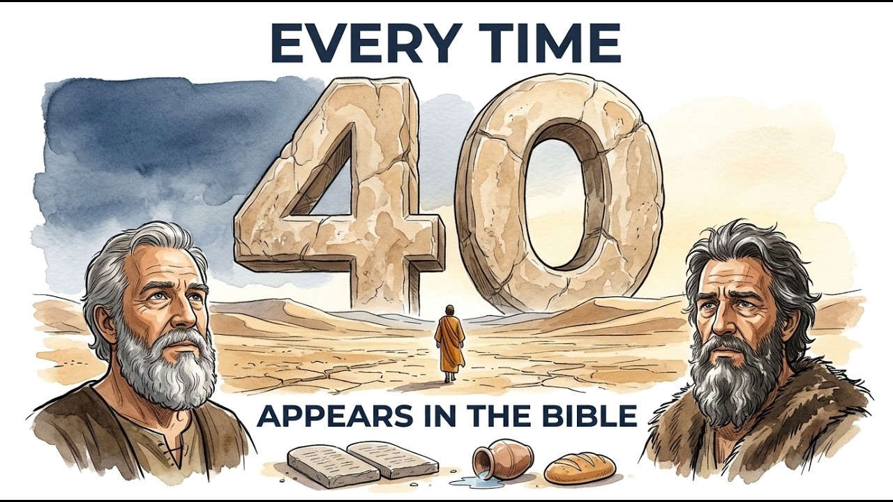 Every Time 40 Appears in the Bible: The Pattern Most People Miss