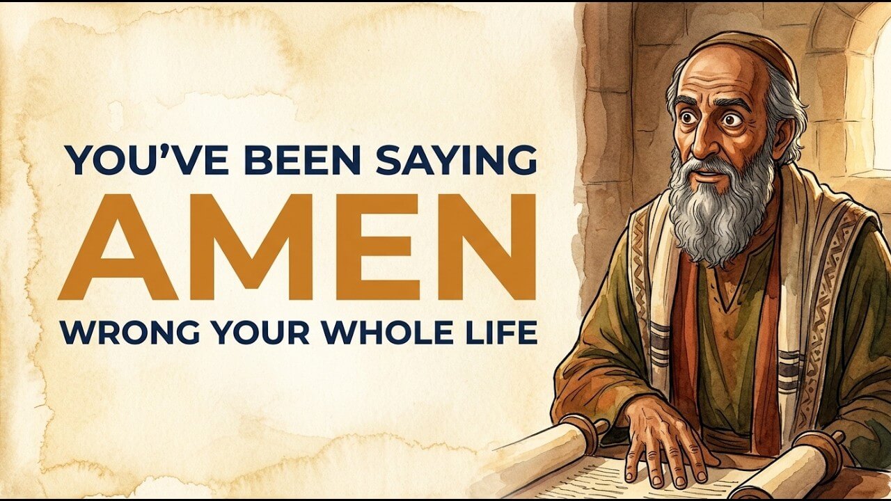 What "Amen" Really Means: The One Word You've Been Saying Wrong