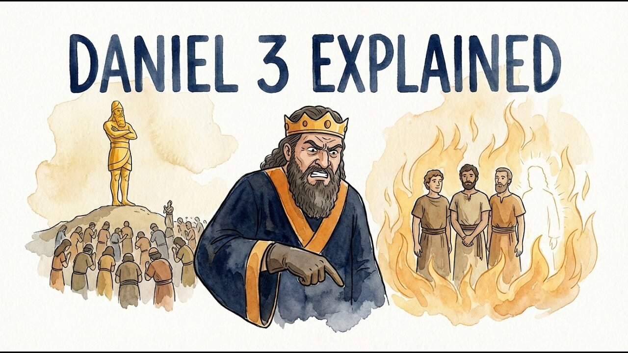 Daniel 3 Explained: Why God Let Them Burn and What Happened Inside the Furnace
