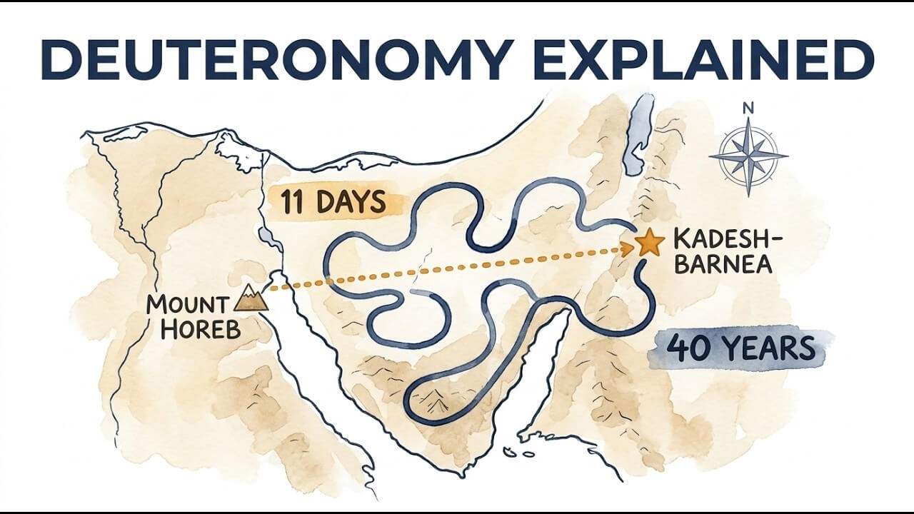 Deuteronomy Explained: The 11-Day Trip That Took 40 Years