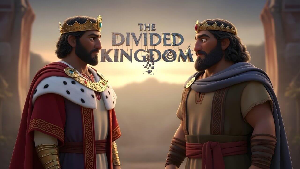 The Fall of Israel’s Kingdom | Animated Bible Story of Rehoboam & Jeroboam
