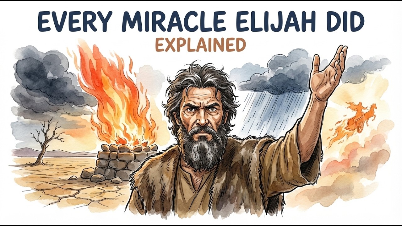 Every Miracle Elijah Did, Explained: The Prophet Who Shut the Sky
