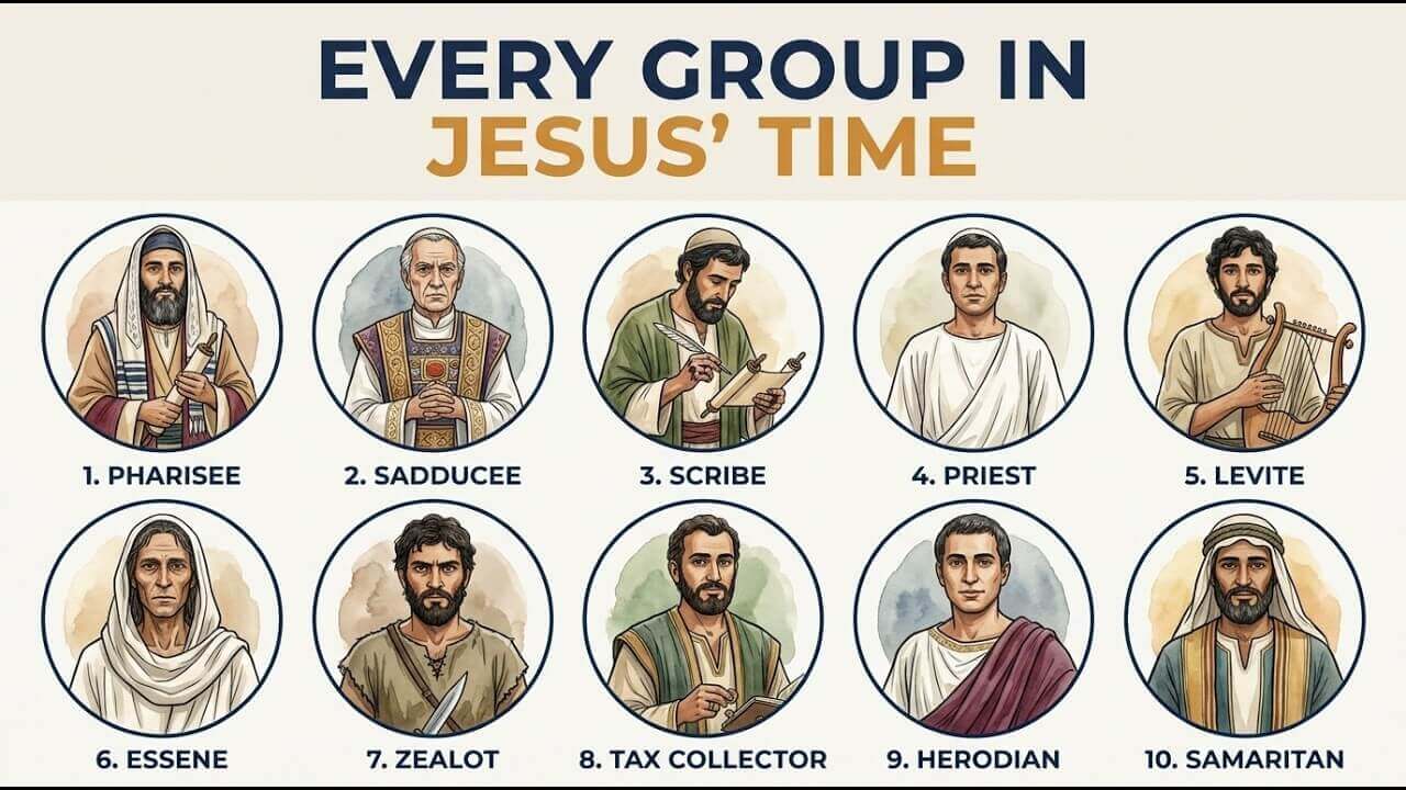 Pharisees, Sadducees, Scribes: Every Group in Jesus' Time Explained