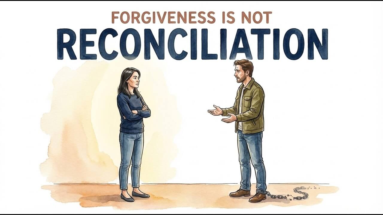 Forgiveness Is NOT Reconciliation: What the Bible Actually Teaches