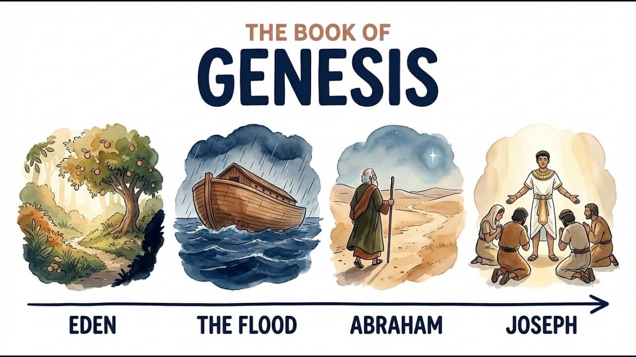 Genesis Explained: From Eden to Egypt in 20 Minutes
