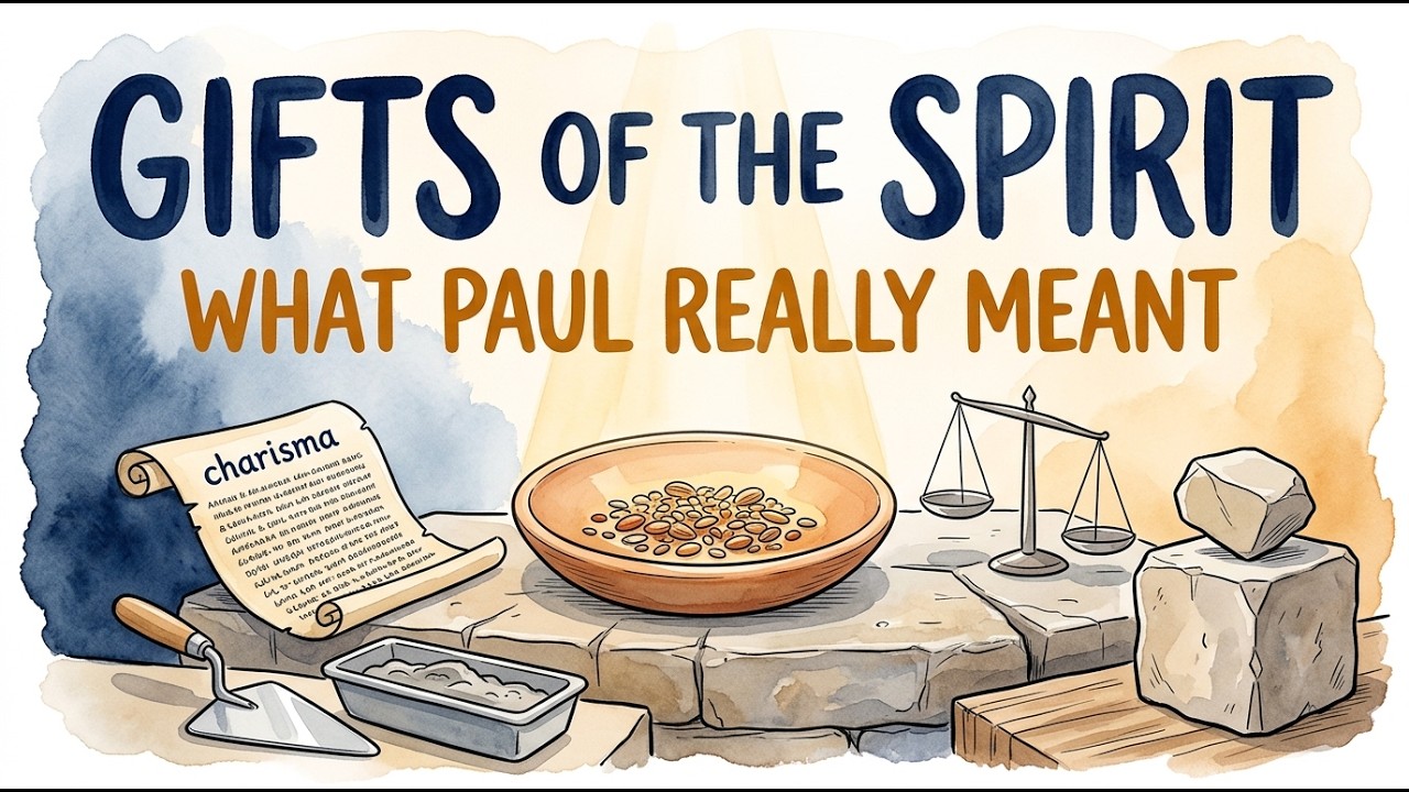 What Are the Gifts of the Spirit? The Word Most People Read Wrong (1 Corinthians 12)
