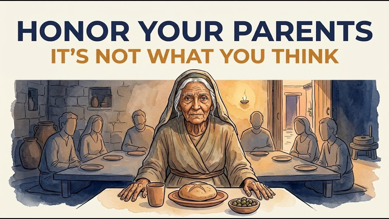 What "Honor Your Parents" Actually Means in Hebrew