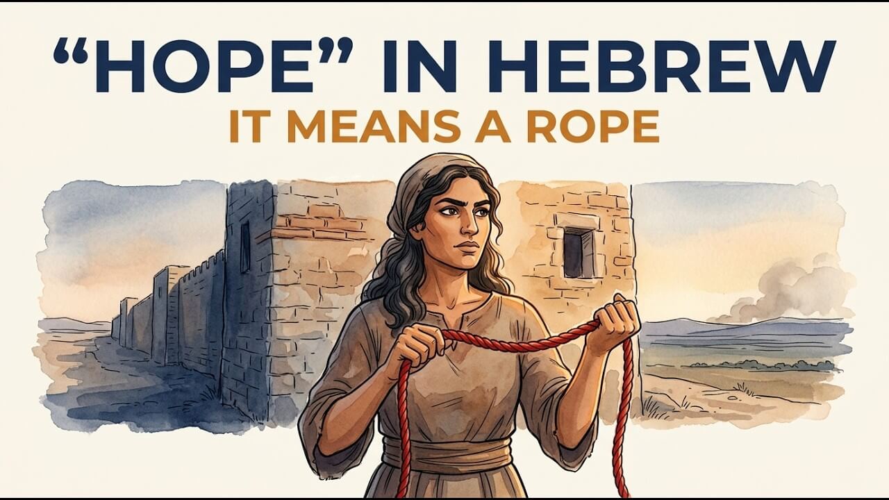 The Hebrew Word for Hope Isn't a Feeling. It's a Rope.