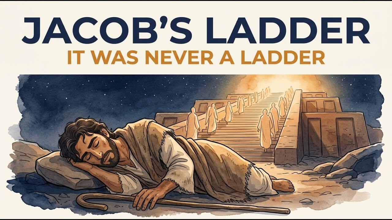 Jacob's Ladder Was Not a Ladder: What the Hebrew of Genesis 28 Actually Describes