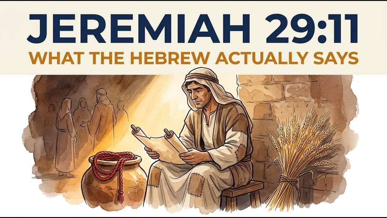 What "Hope and a Future" Really Means in Jeremiah 29:11