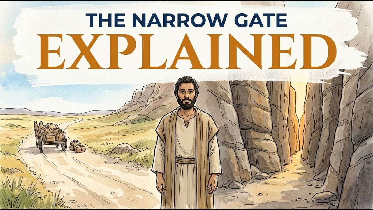 What Does the "Narrow Gate" Really Mean? The Word Jesus Used Changes Everything