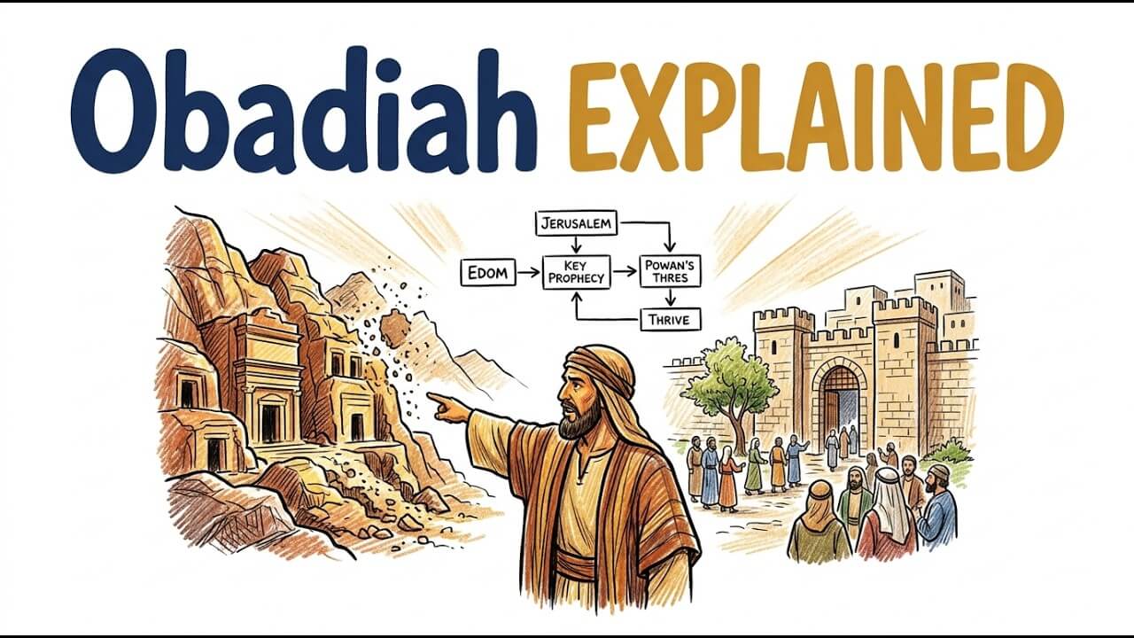 The 4 Stages of a Hardened Heart (A Warning You Can't Ignore) - The book of Obadiah EXPLAINED