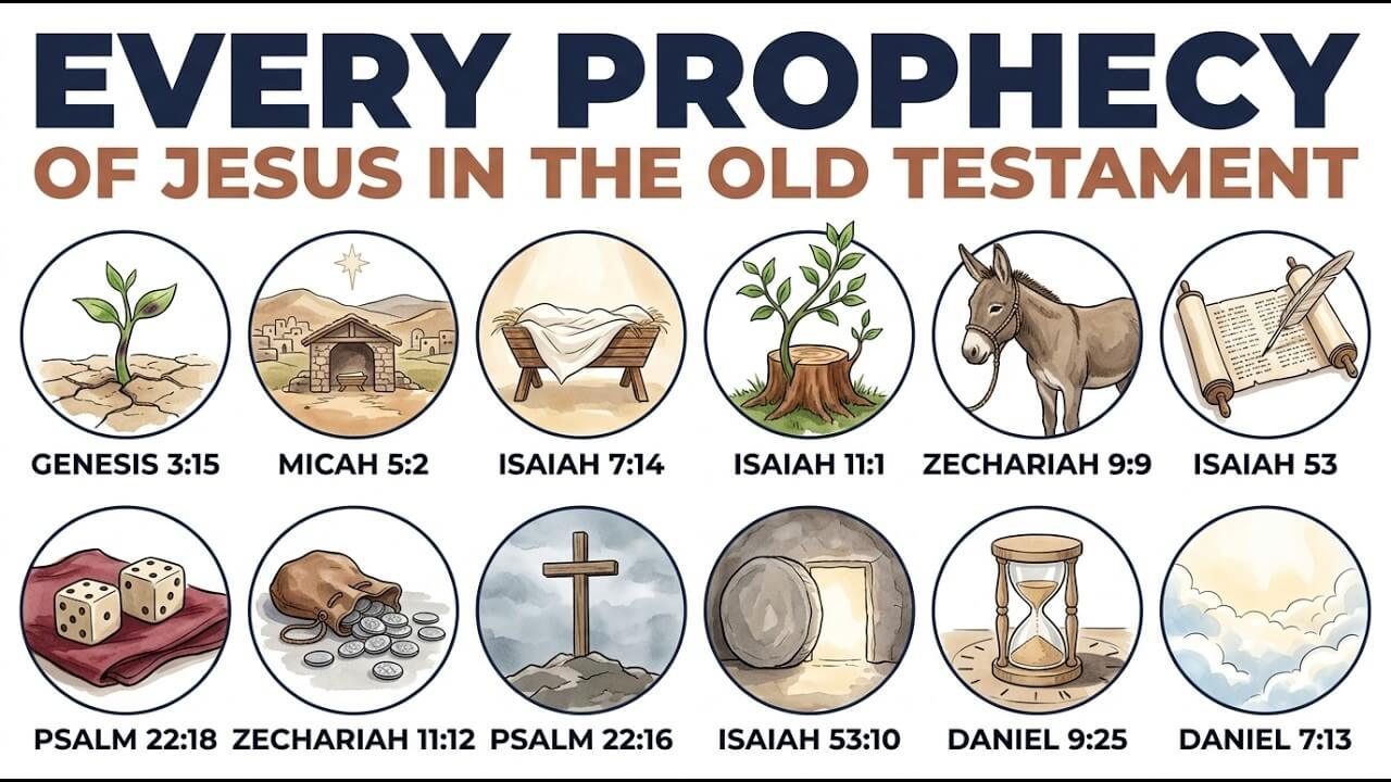 Every Prophecy of Jesus in the Old Testament Explained