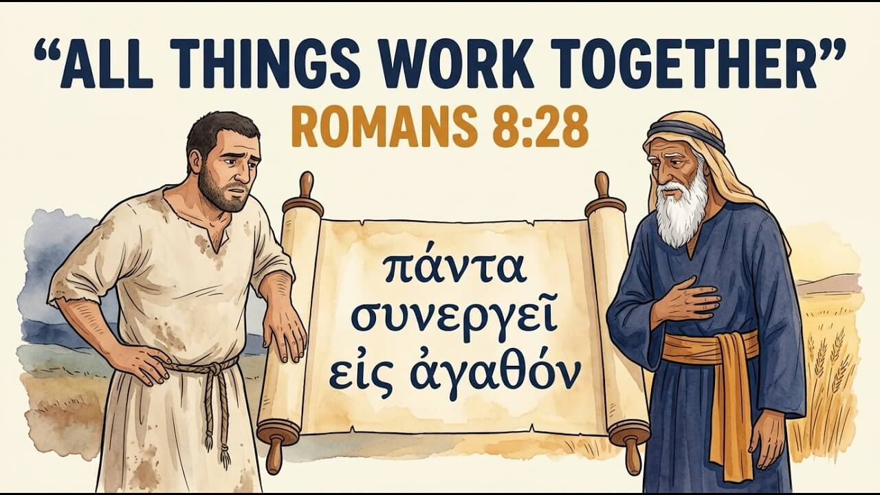 What "All Things Work Together for Good" Actually Means in Greek