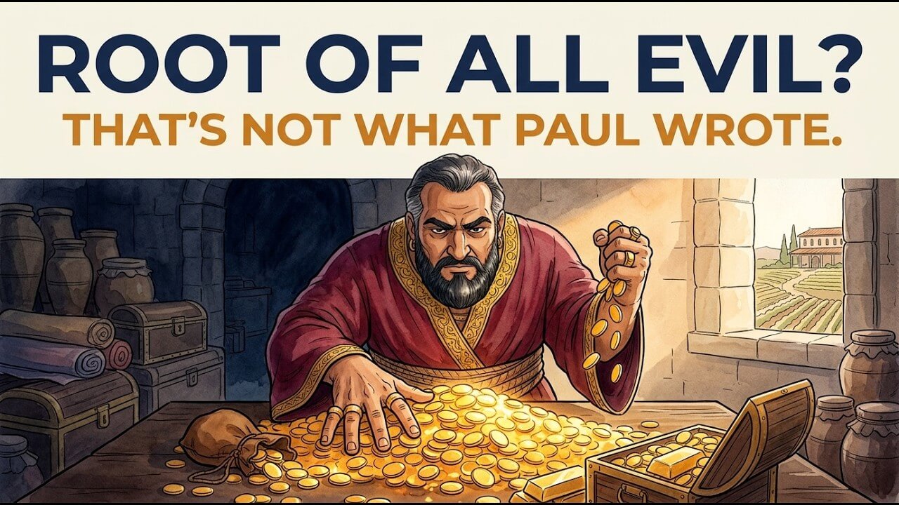 Is Money the Root of All Evil? What the Greek Actually Says