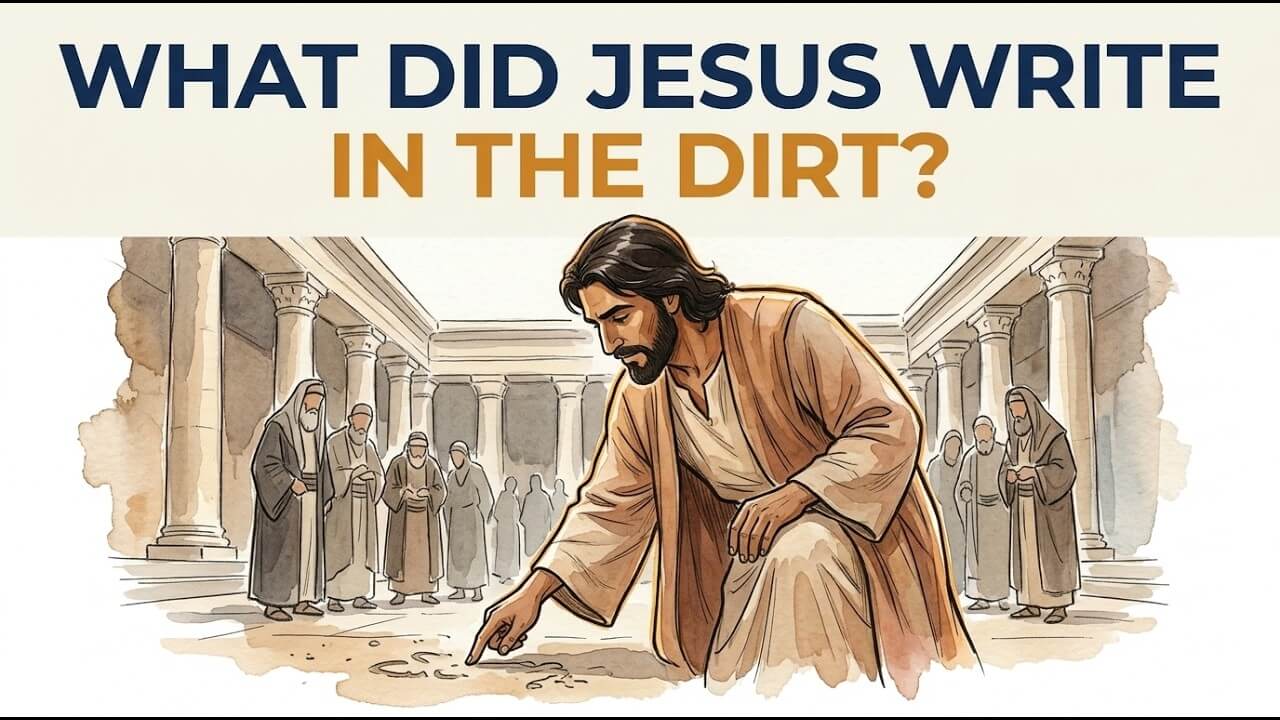Why Jesus Wrote in the Dirt: The Detail Everyone Misses in John 8