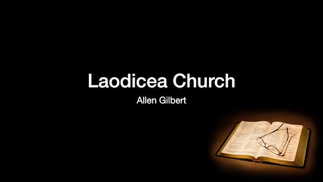 Sermon on Laodicea Church